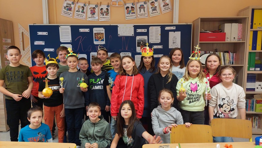 Projektový den - Karel IV. - 4. třída