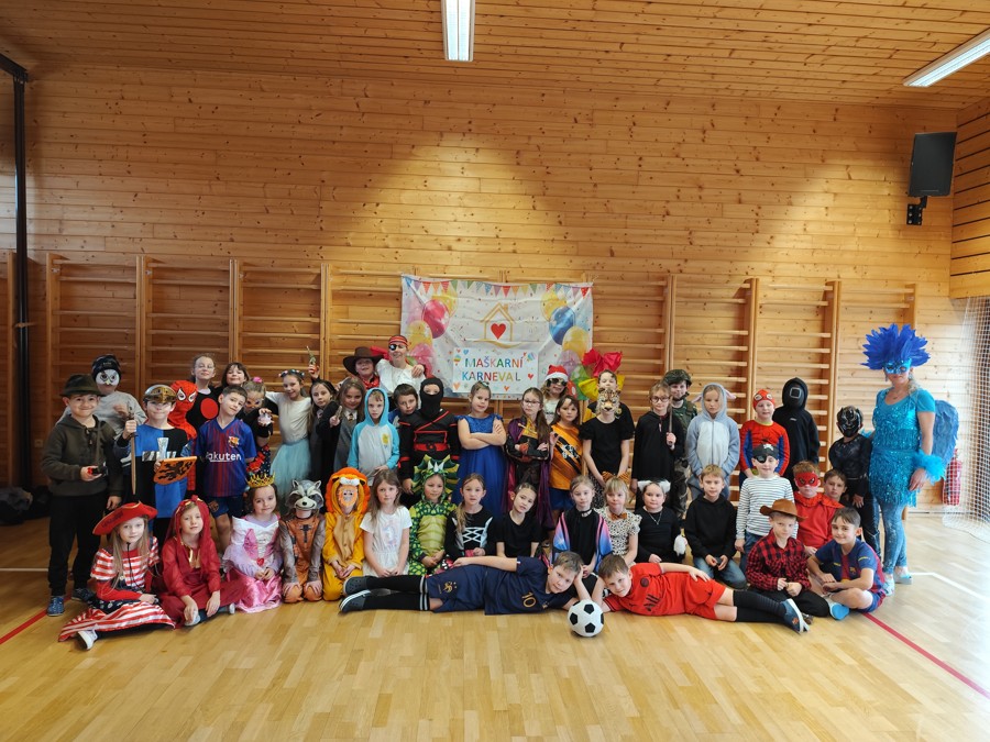 Maškarní odpoledne Školní družiny