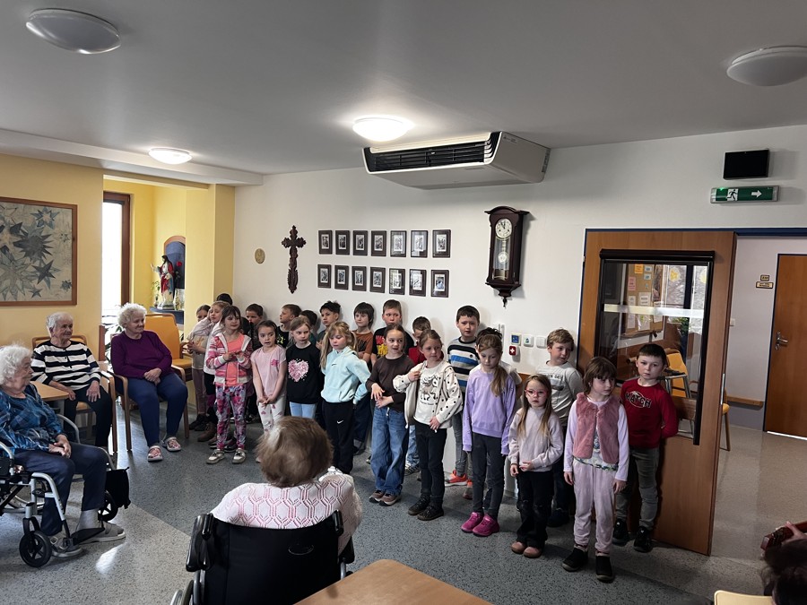 Návštěva Domova pro seniory sv. Hedviky