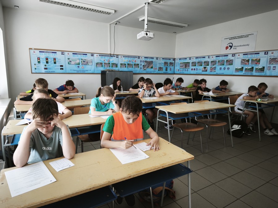 Dopravní hřiště - Malé Hoštice - 4. třída